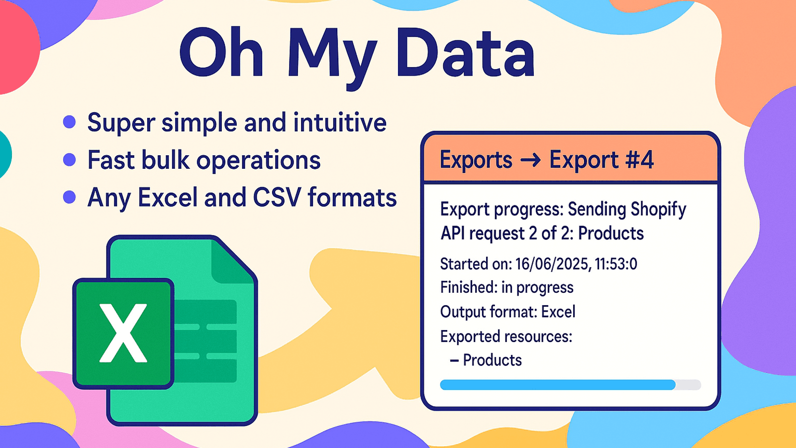 A super simple bulk operations app for Shopify