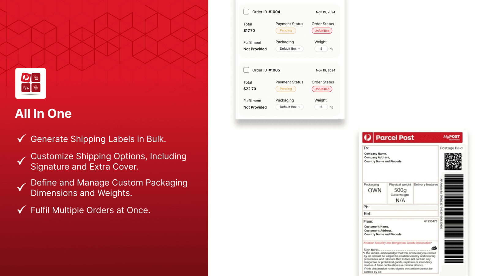 Australia Post Mypost Business