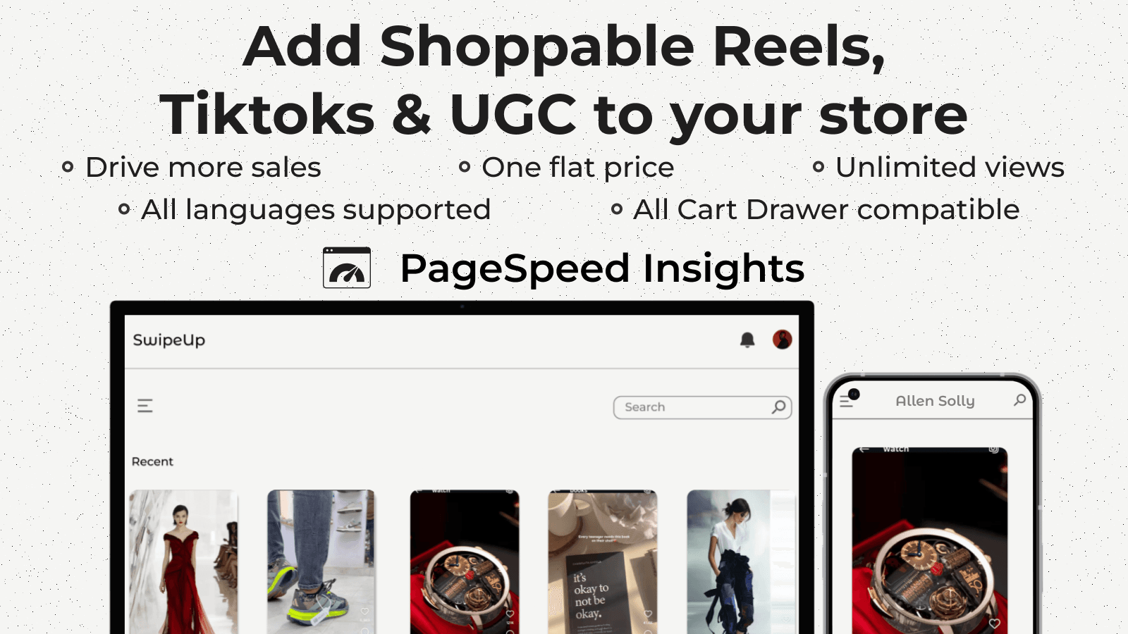 Improve you sales with shoppable UGC Videos and Instagram Reels
