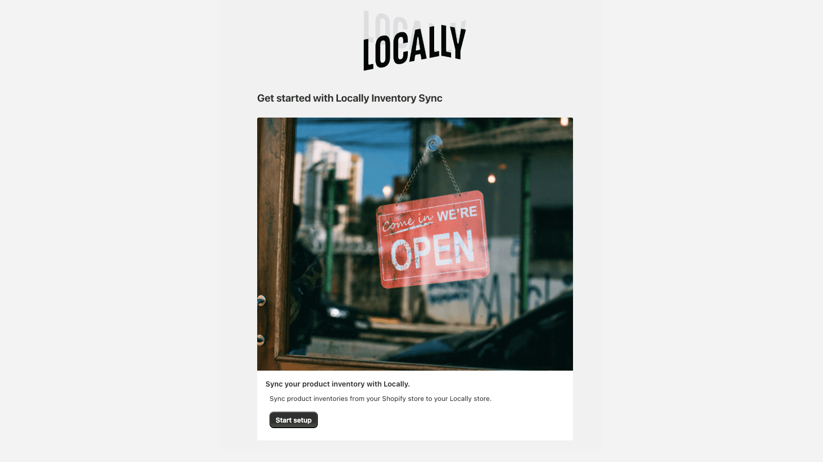 Locally Sales Channel