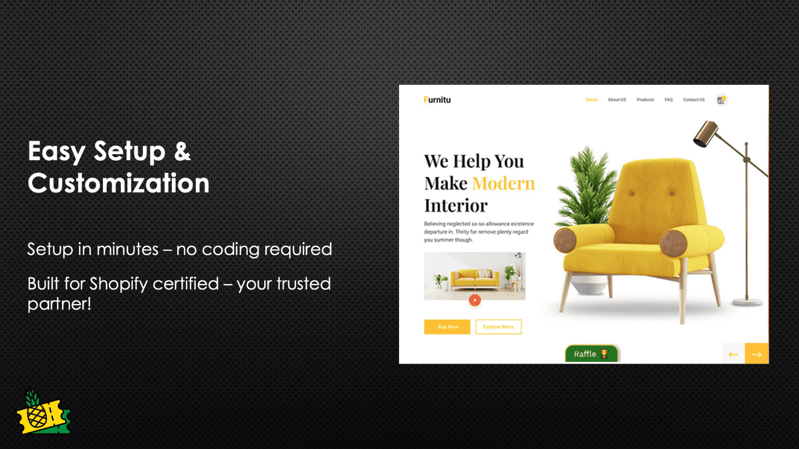 Easy Setup & Customization