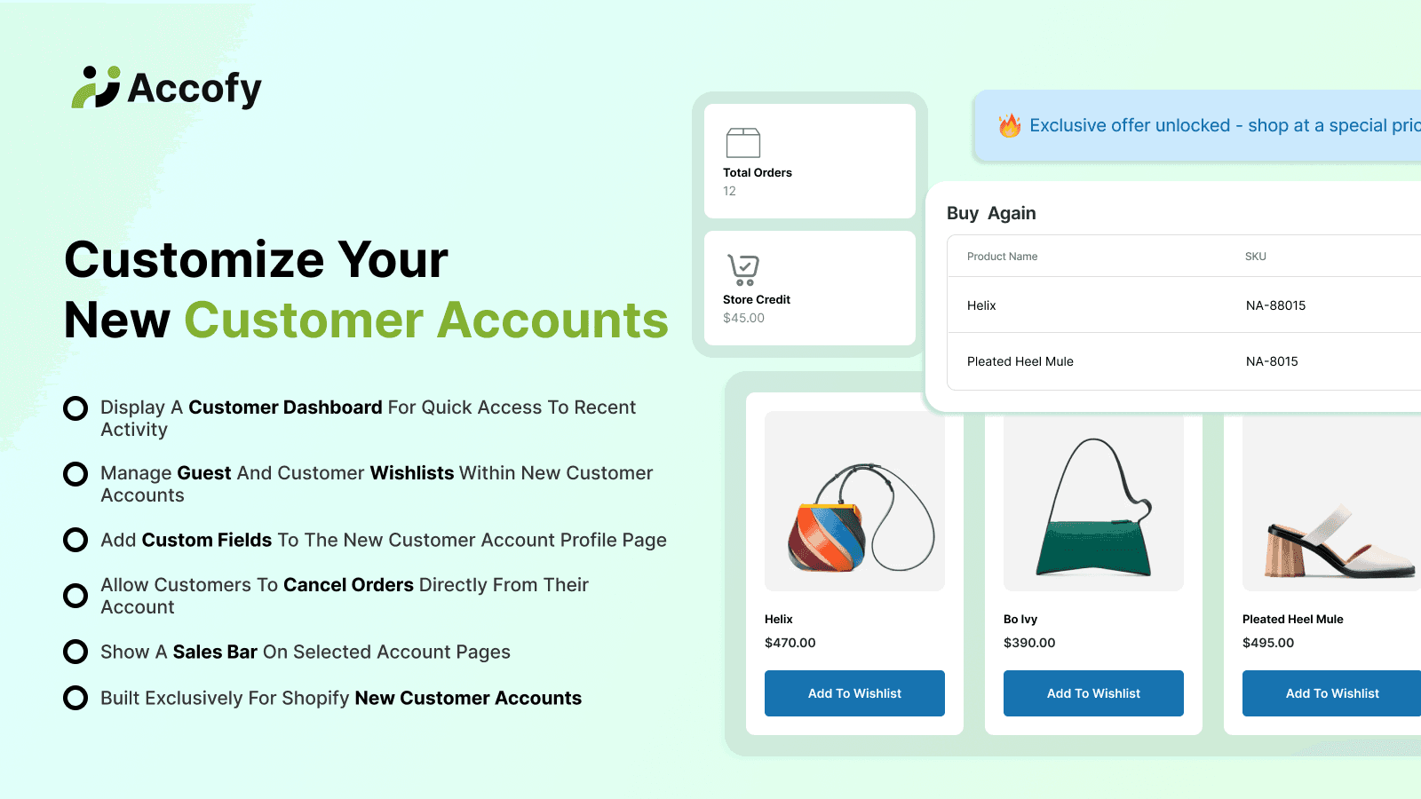 Accofy - Customer Account
