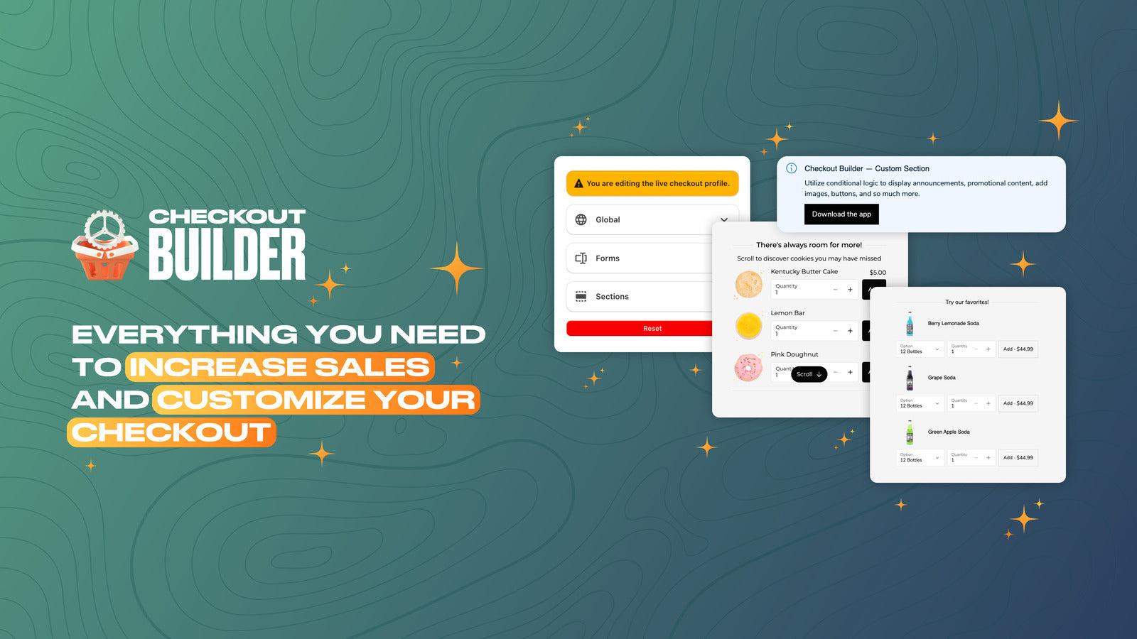 Checkout Builder - Shopify Checkout Upsells