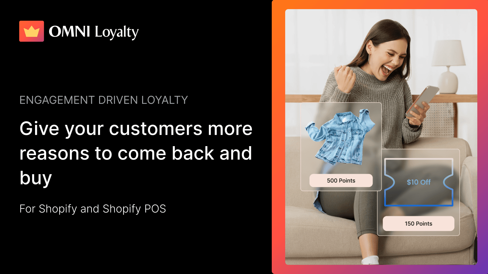 Build a conversion-focused loyalty program for your customers!