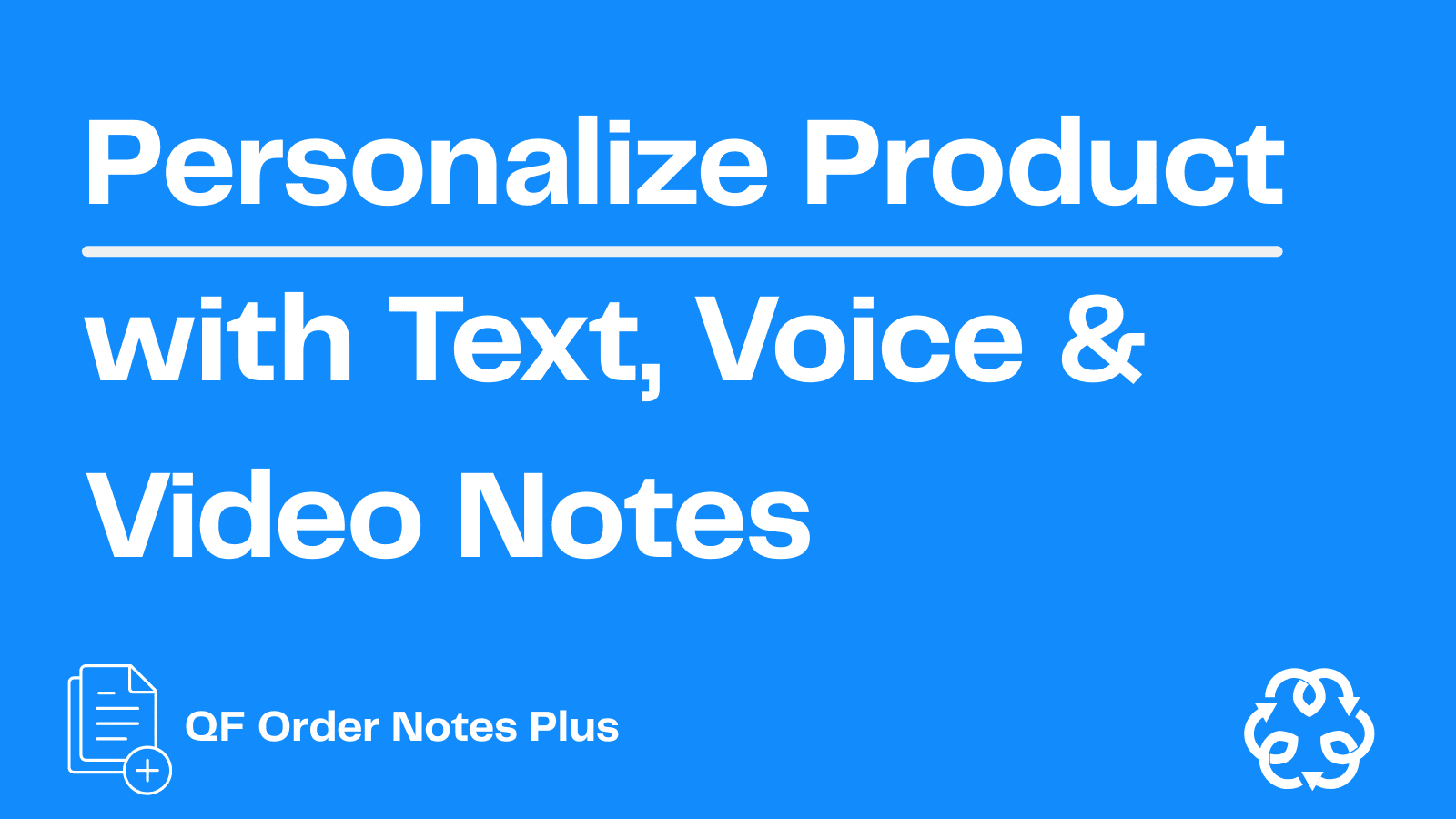 QF Order Notess Plus