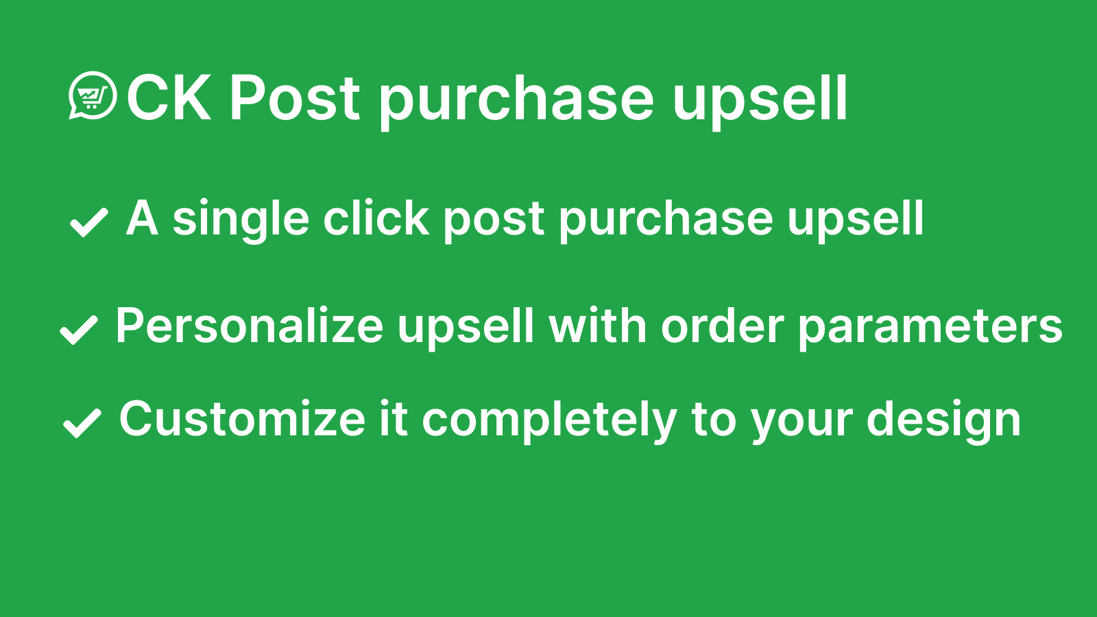 CK post purchase upsell