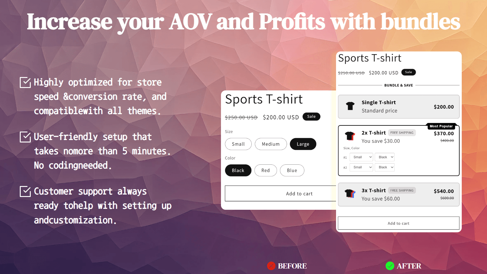 Bundle Quantity Breaks