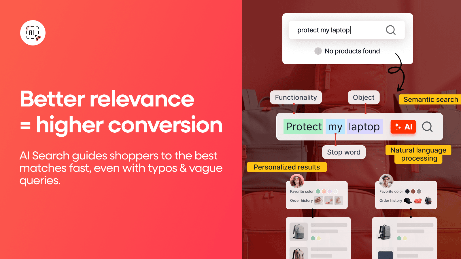 Shopify AI Search. Understand customer search intent