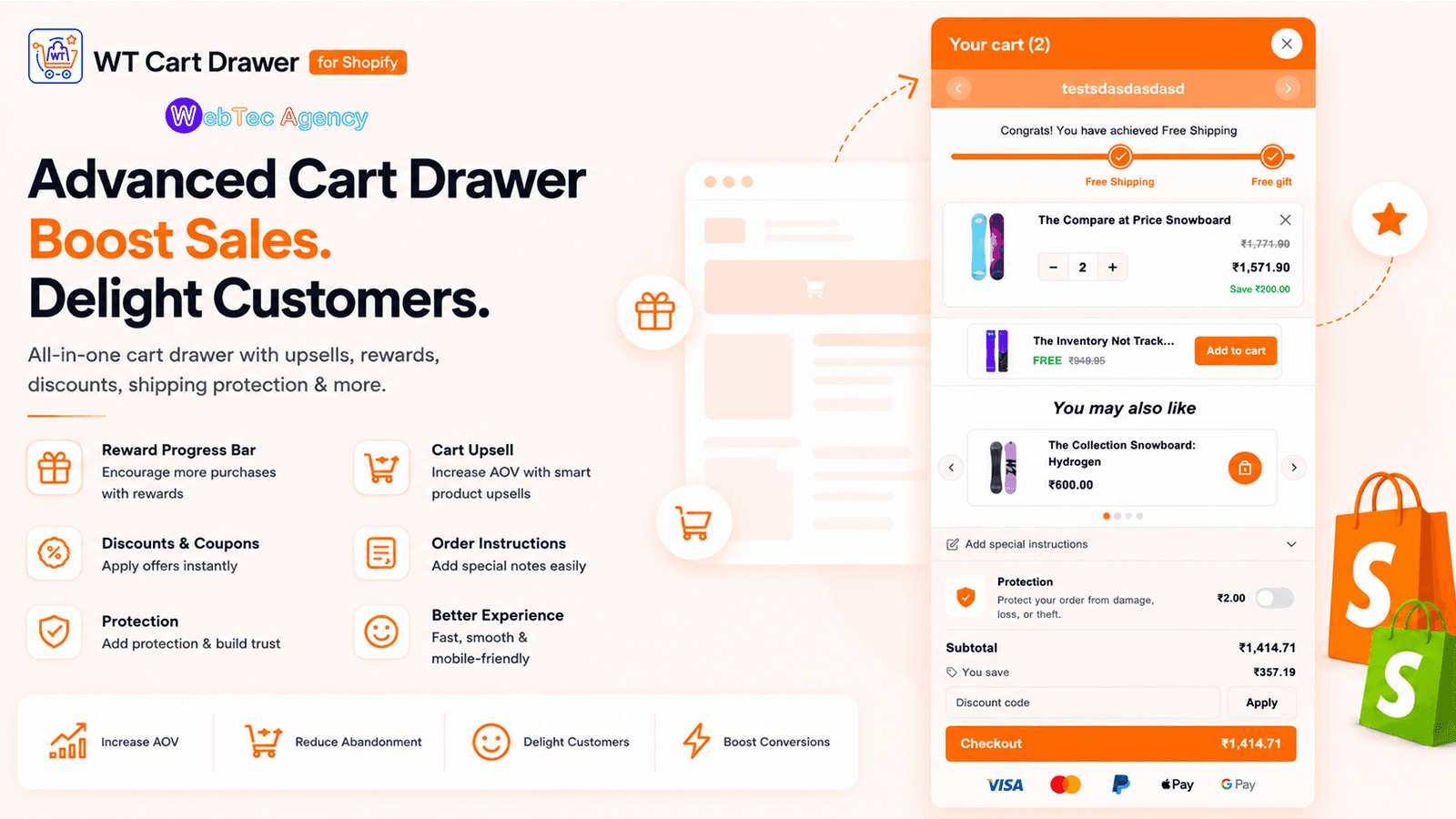 Cart Drawer App