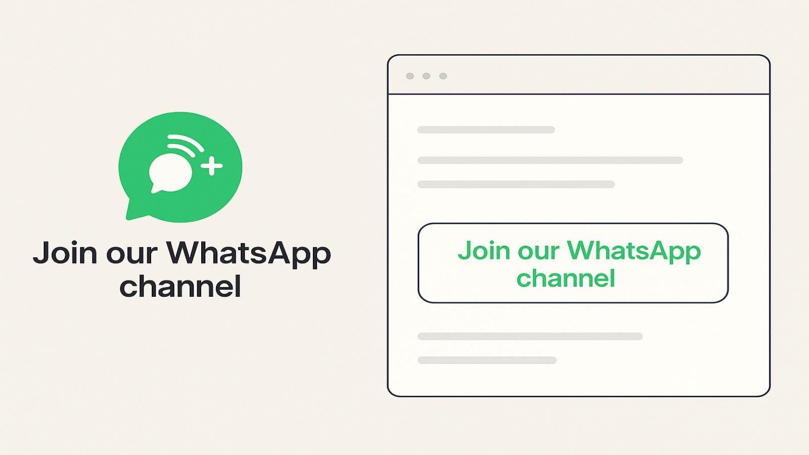 DMJ- Add WhatsApp Channel Button