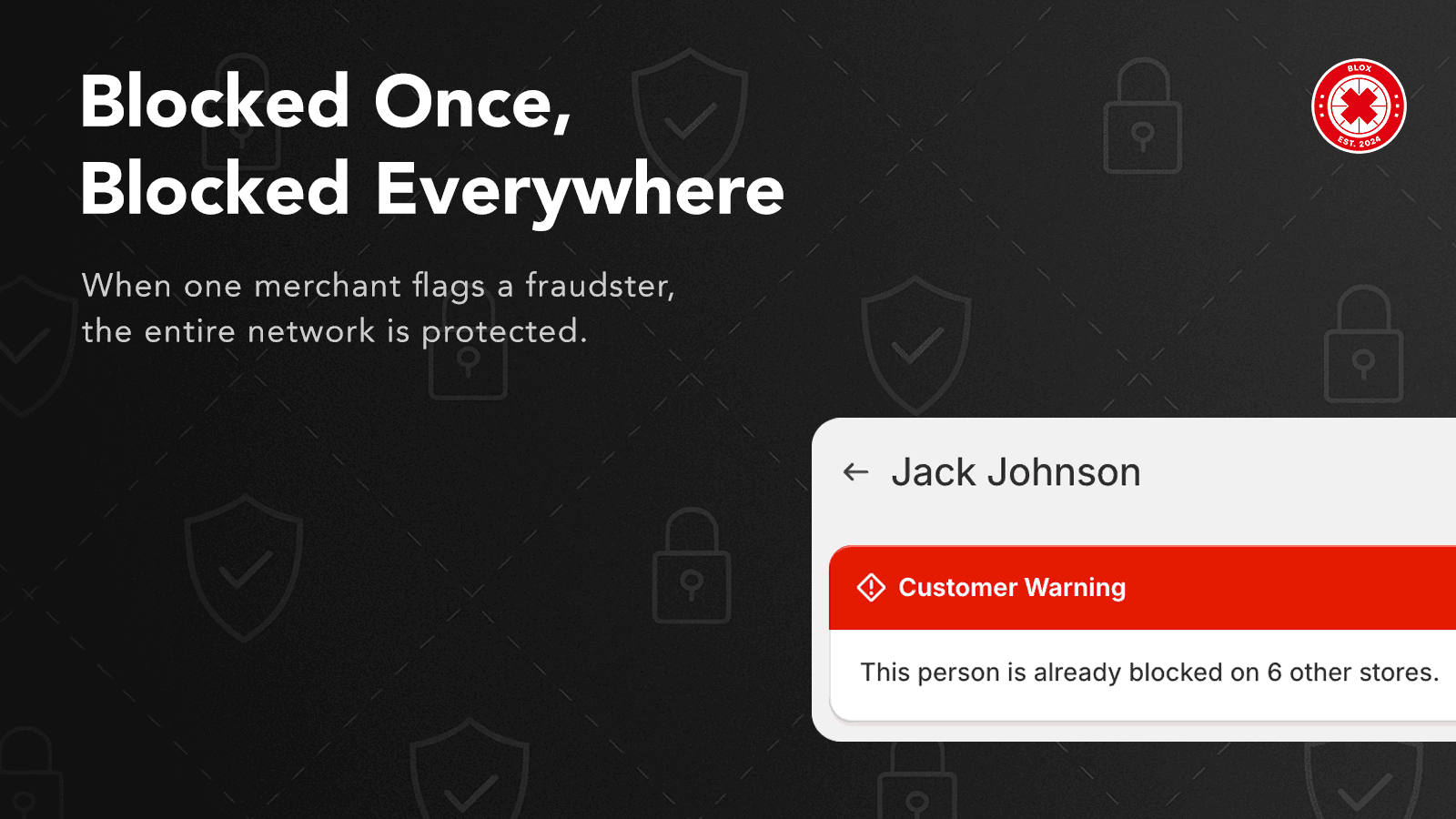 Blocked Once, Blocked Everywhere