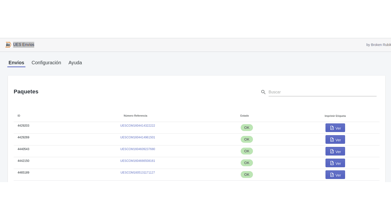 Haz seguimiento de tus envíos desde tu propia tienda