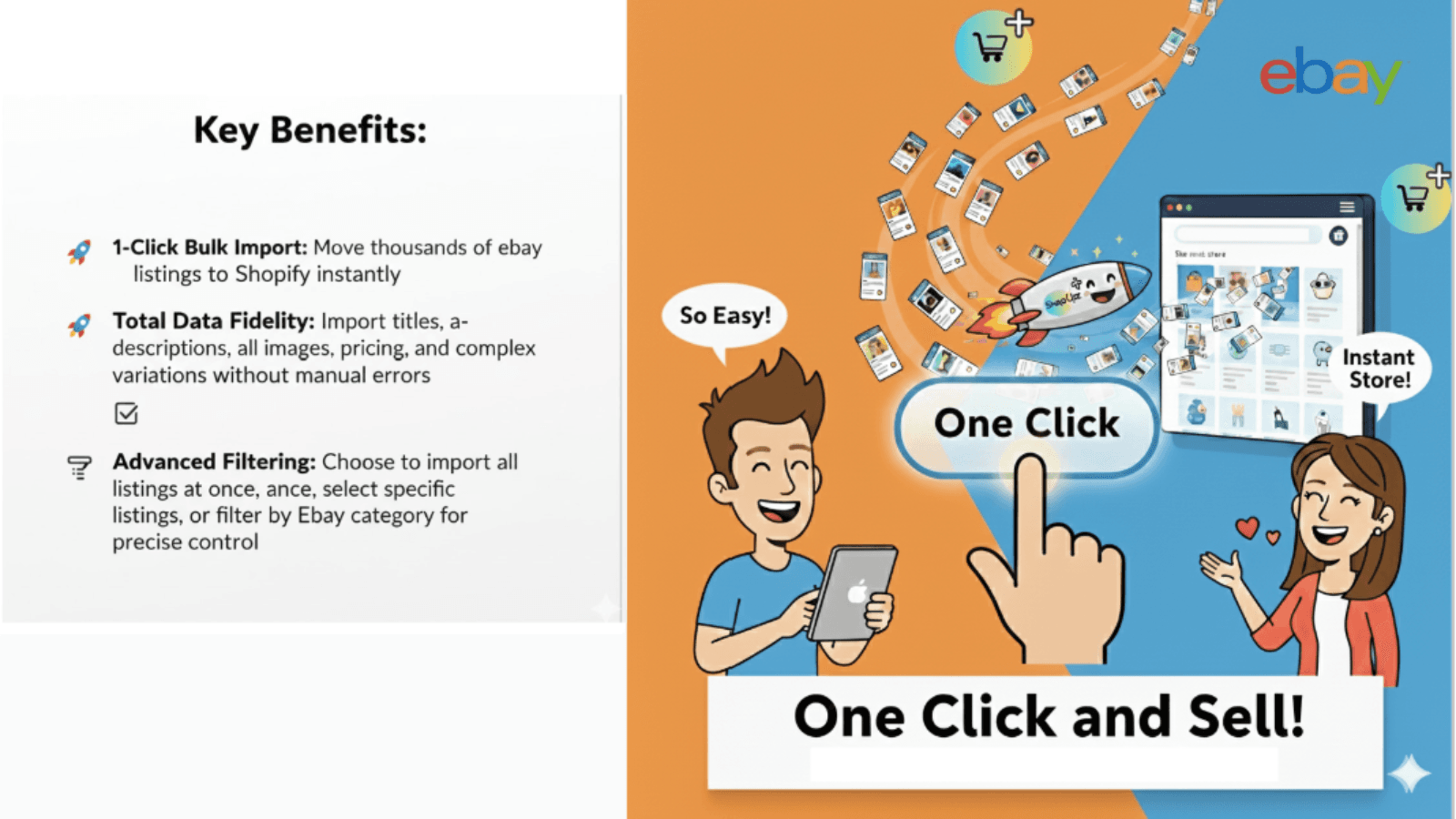 eBay Shopify Integration Listings Importer