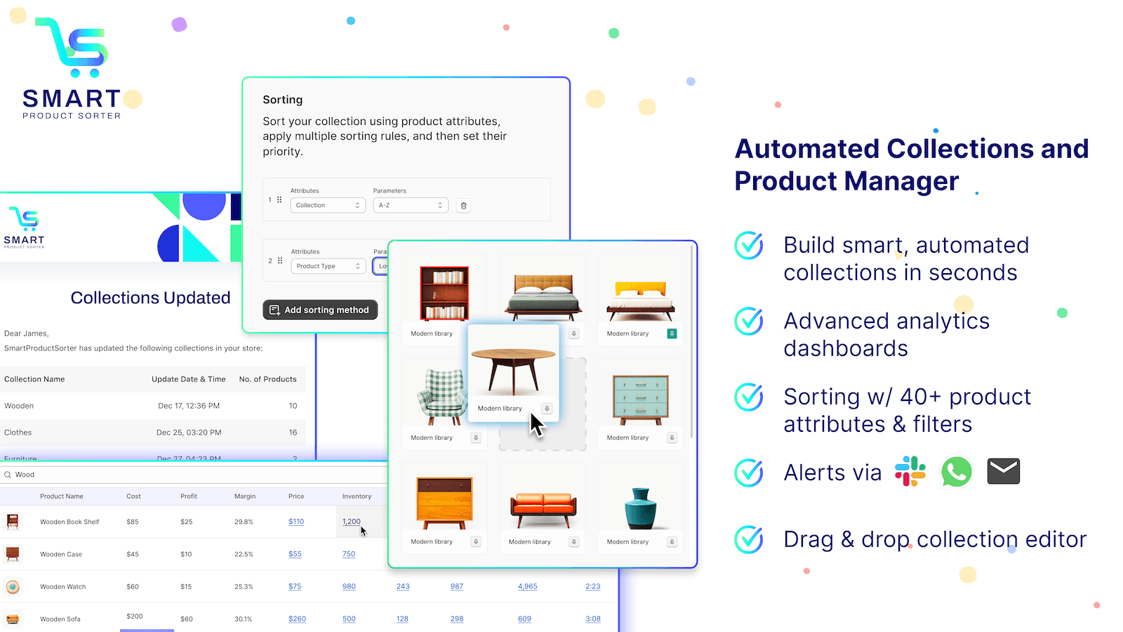 Automated Collections and Product Manager