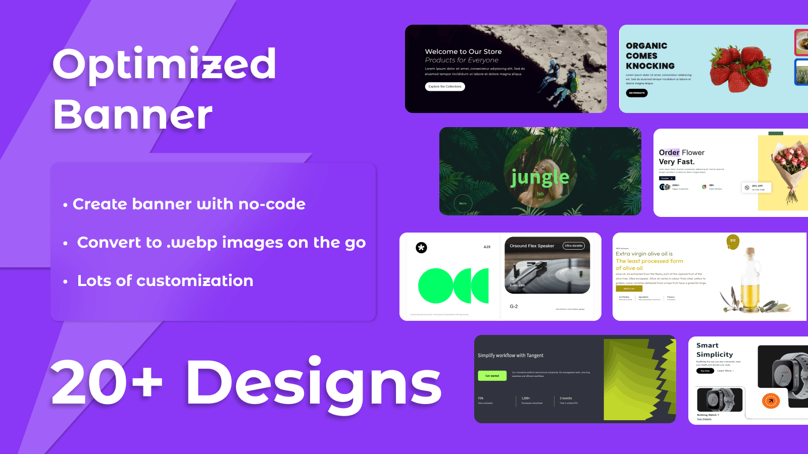 Featured image of optimized banner app