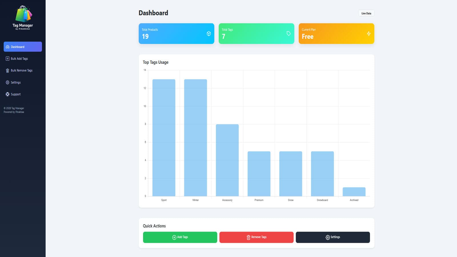 App screenshot