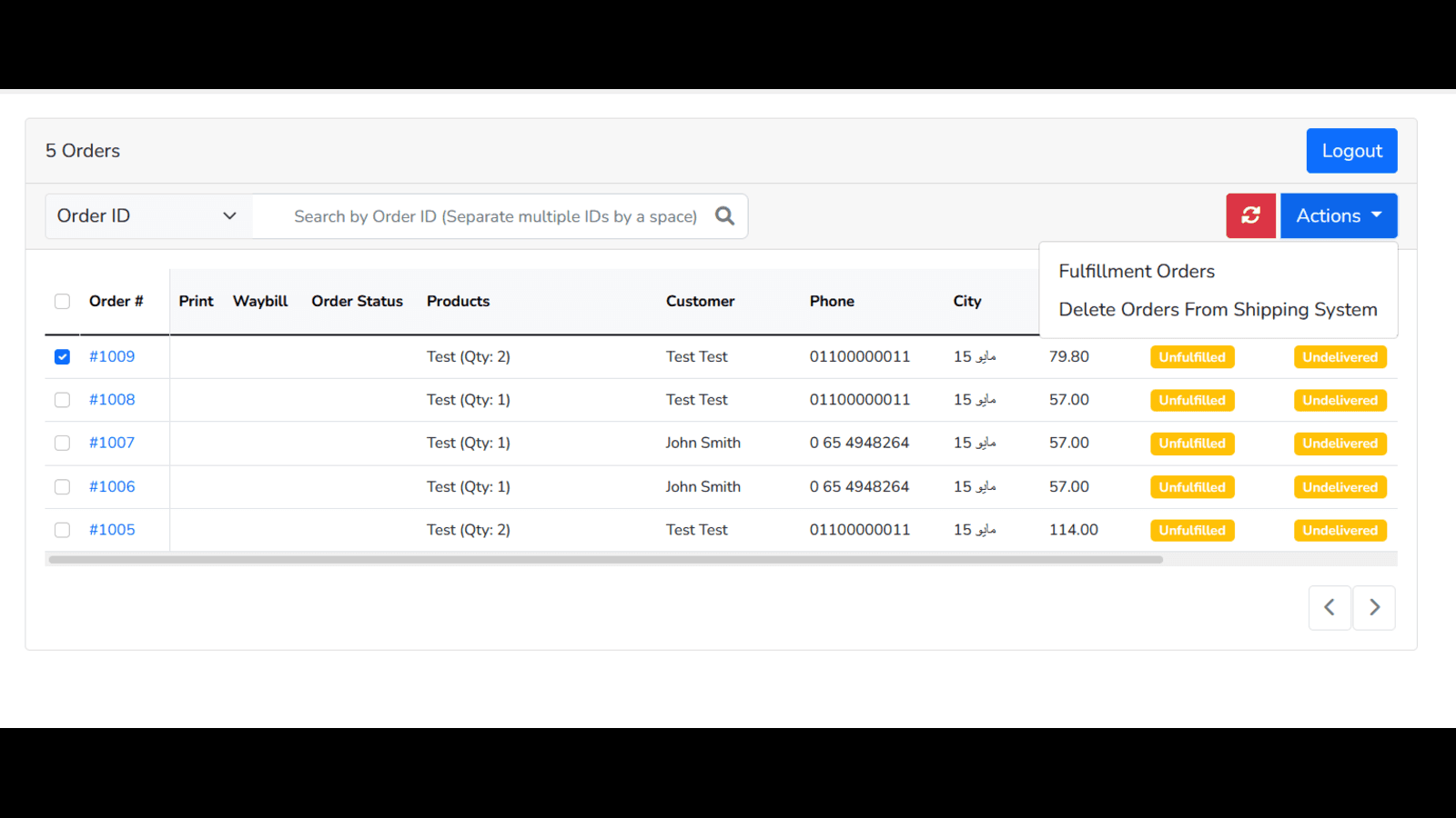 Connect your Direction System account and start shipping orders