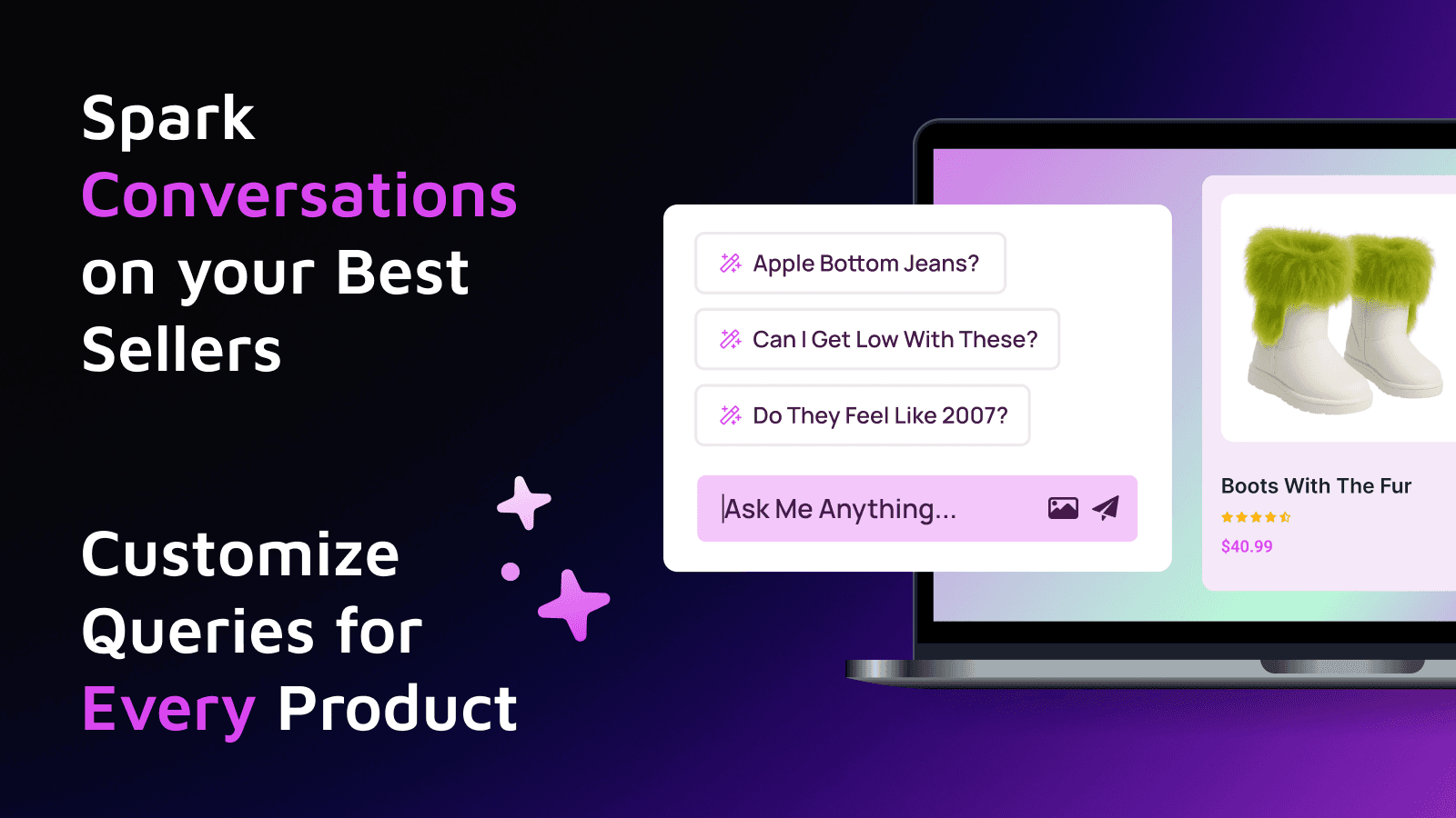 Dynamic and tailored discovery guides customers