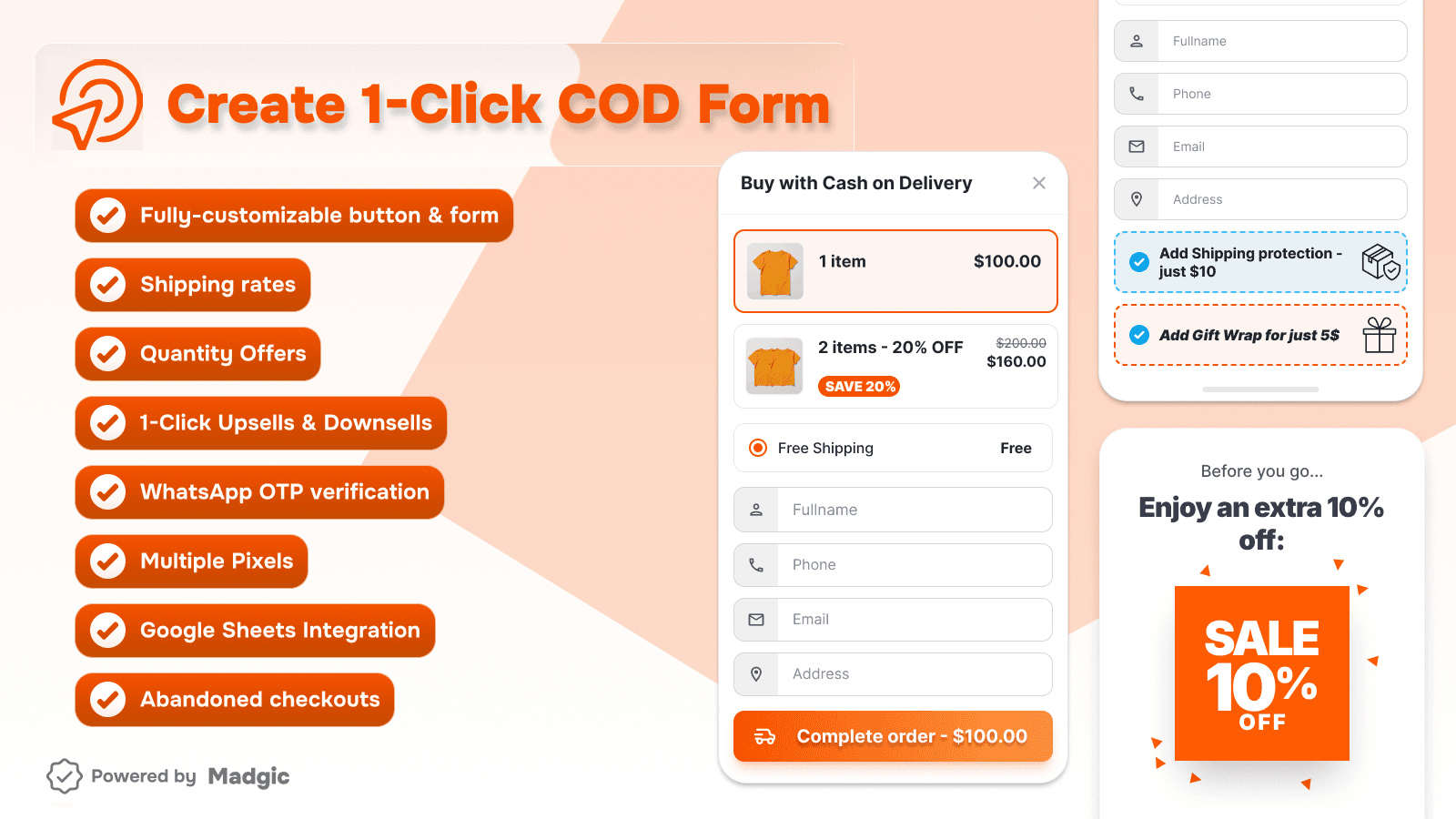 COD Form - Cash on Delivery Form
