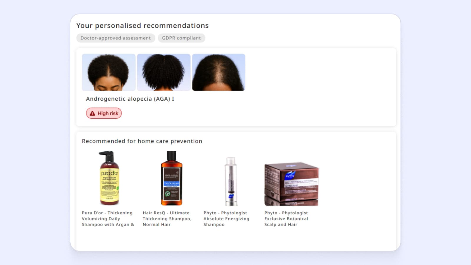 AI-powered recommendations to boost haircare sales