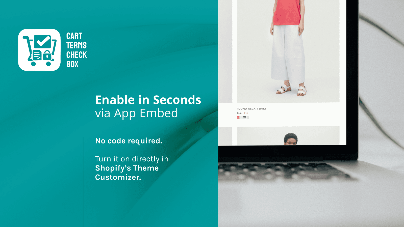 Enable in Seconds via App Embed
