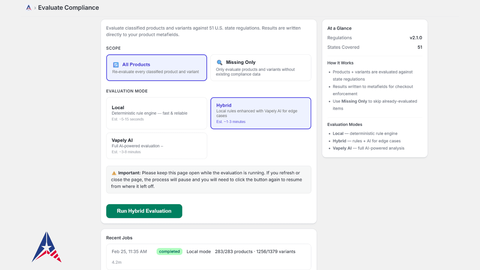Evaluation Tools