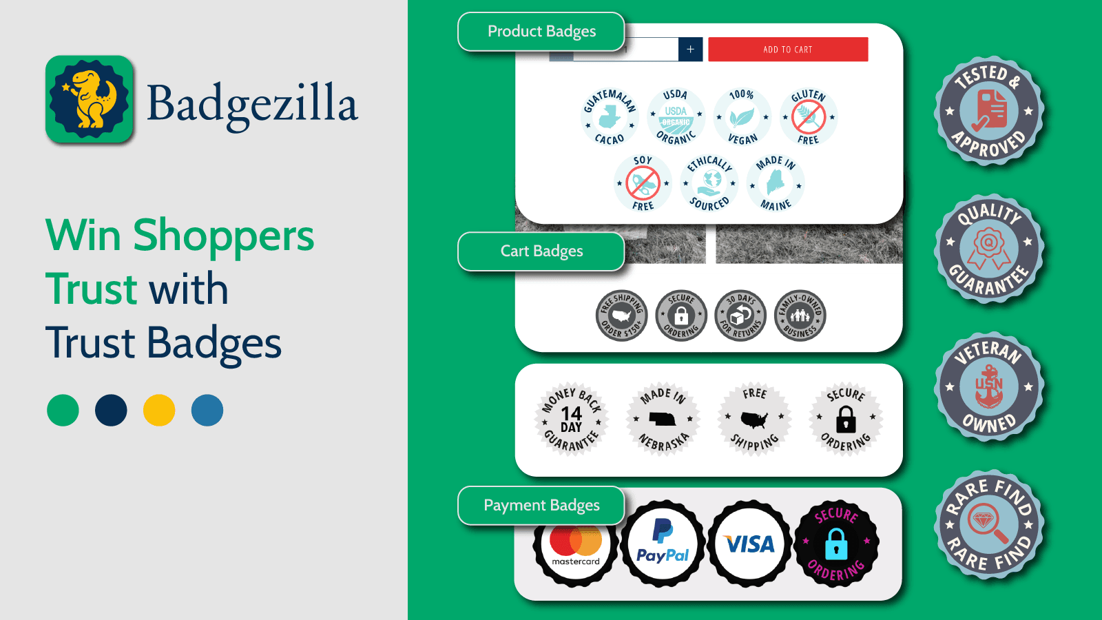 Win shoppers trust with trust symbols