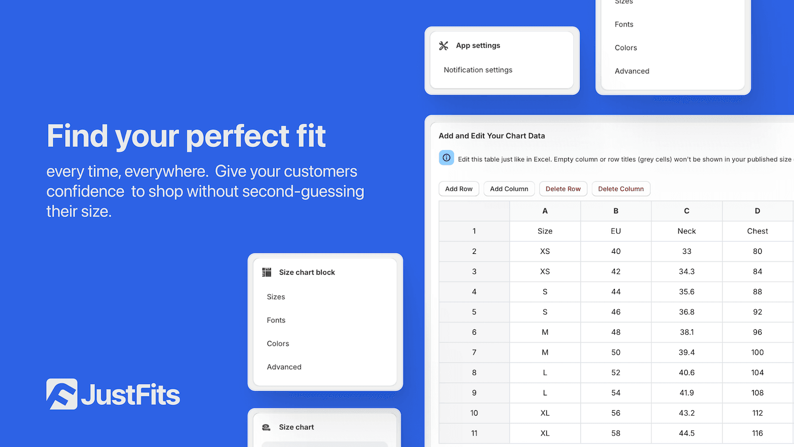 Find your perfect fit