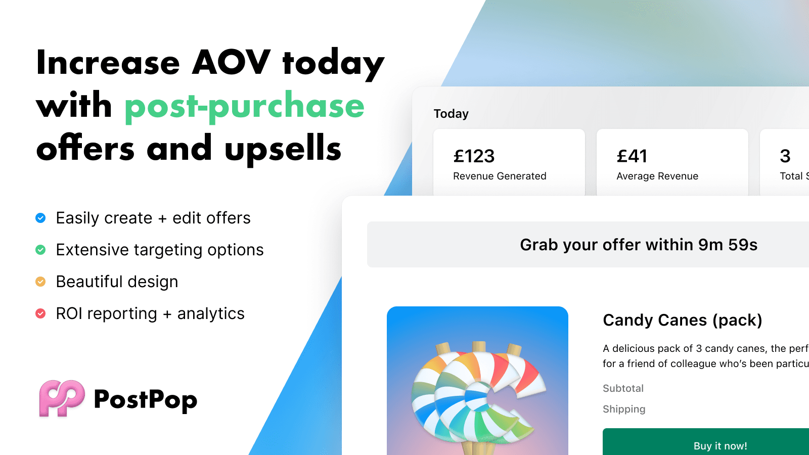 Increase AOV today with post-purchase offers and upsells