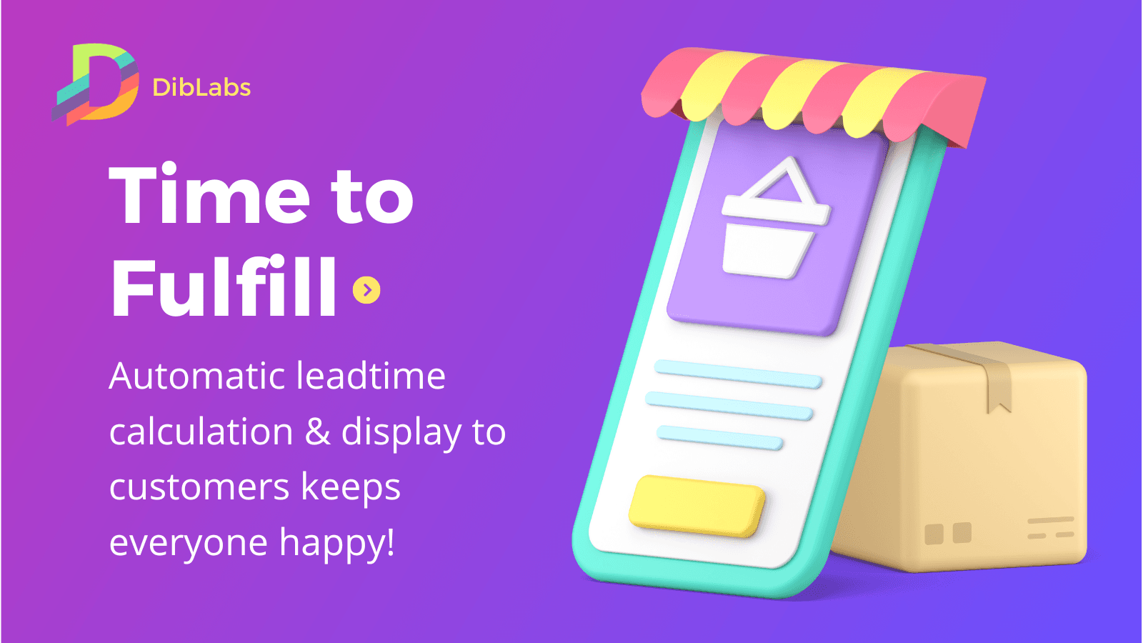 Automatic leadtime calculation keeps customers happy