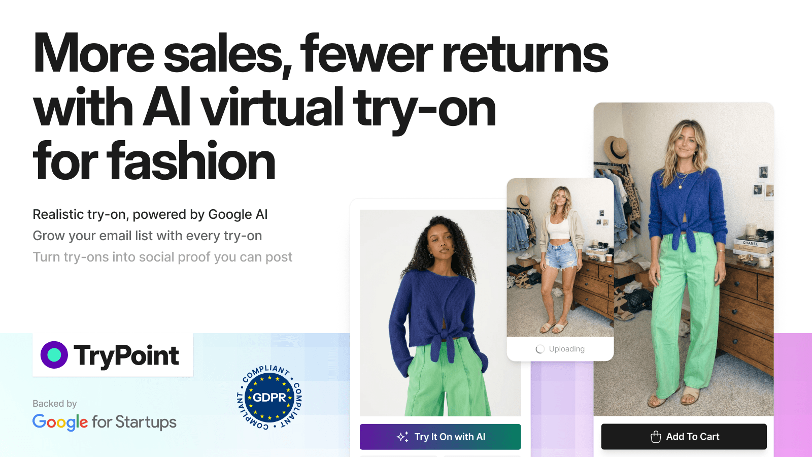 More Sales, Fewer Returns With AI Virtual Try-On for Fashion