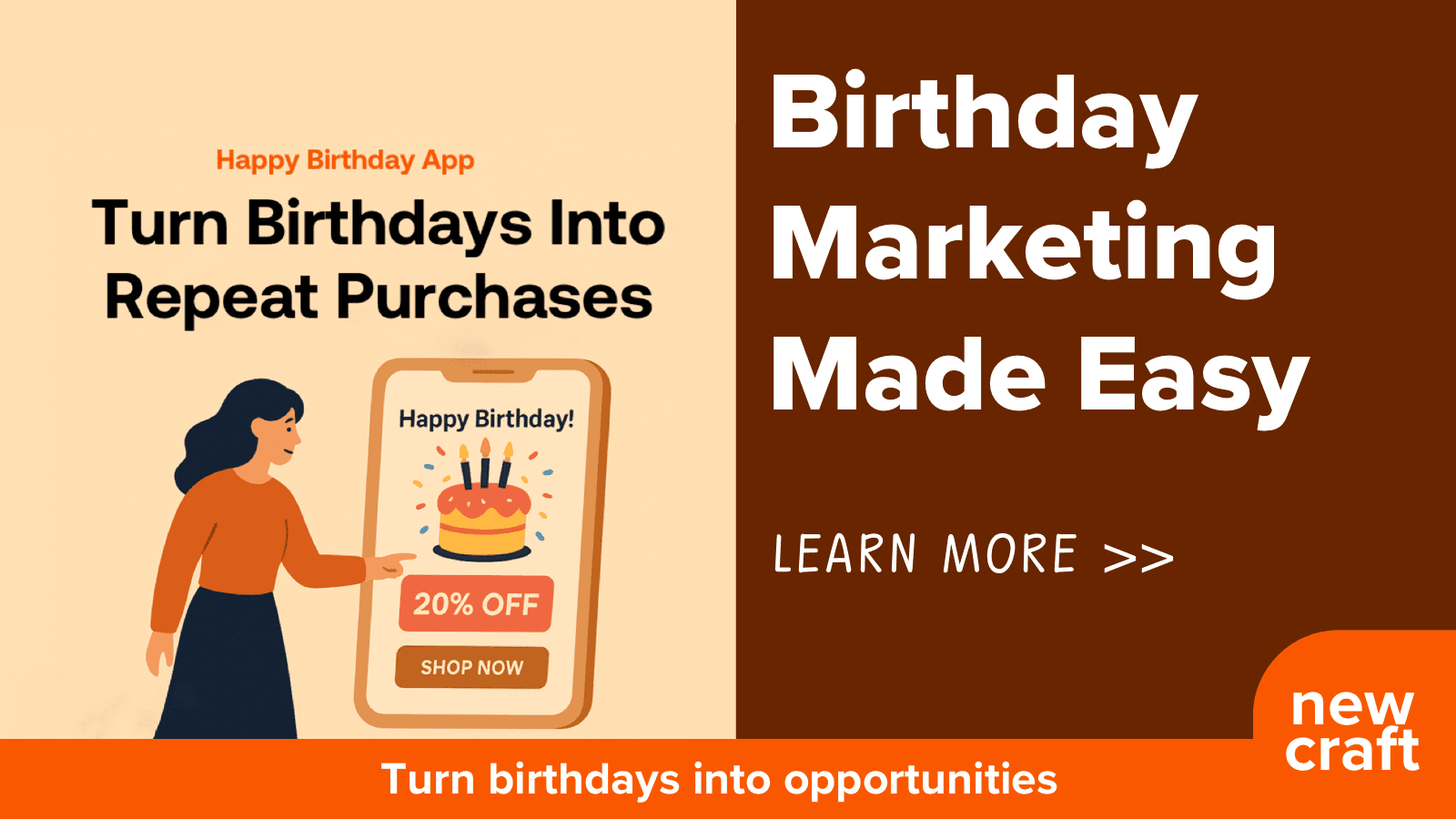 Birthday marketing made easy