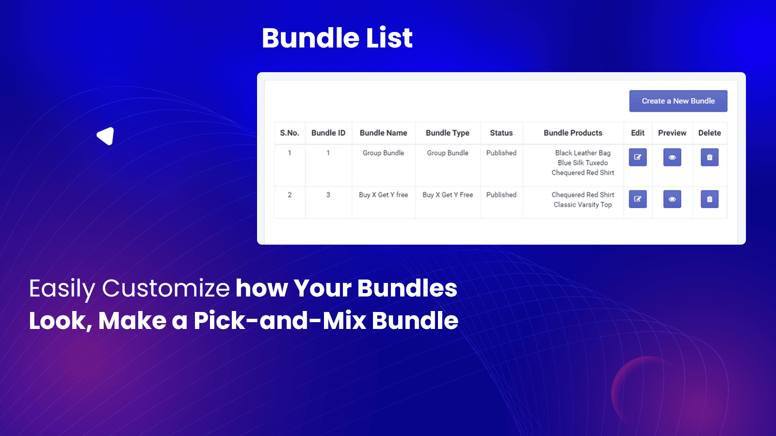 jobo bundle bundle list