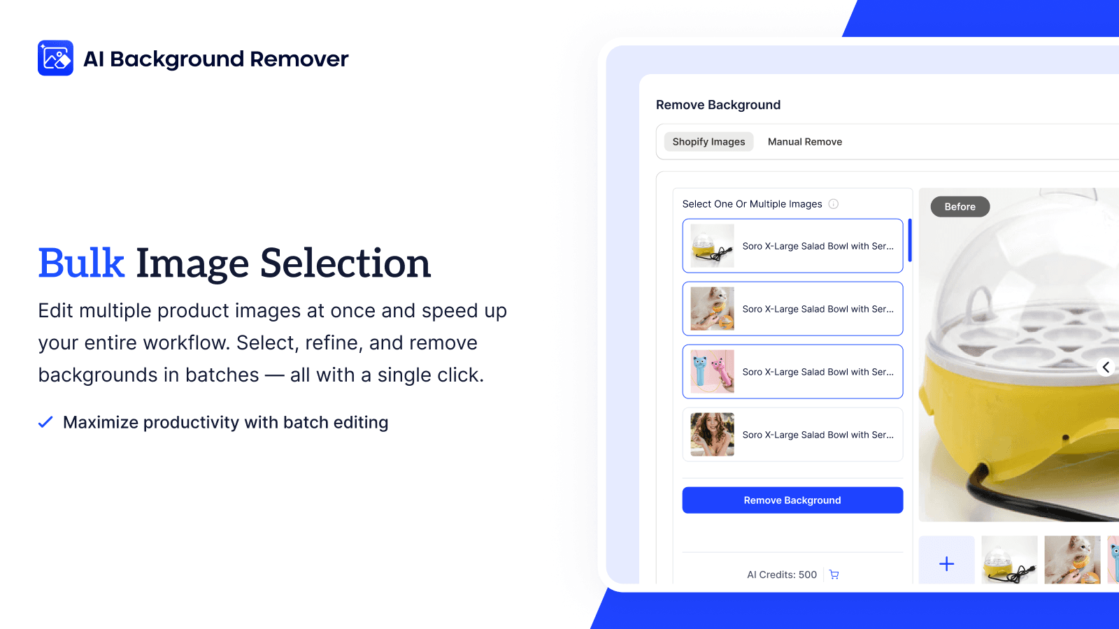 free ai background remover