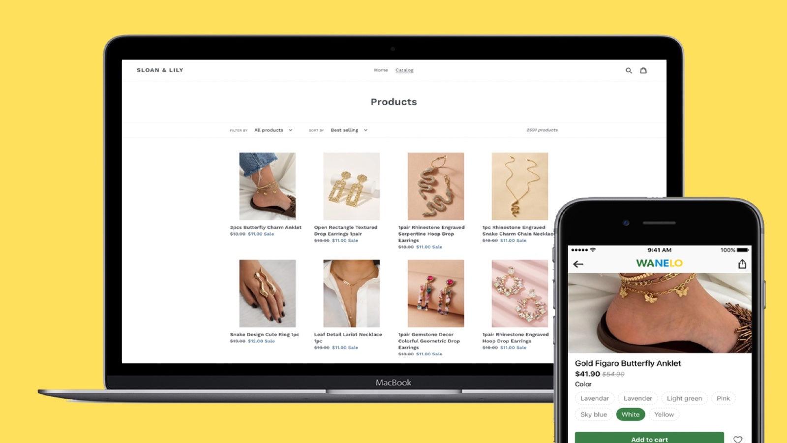 Seamlessly list and sell your store’s products on Wanelo
