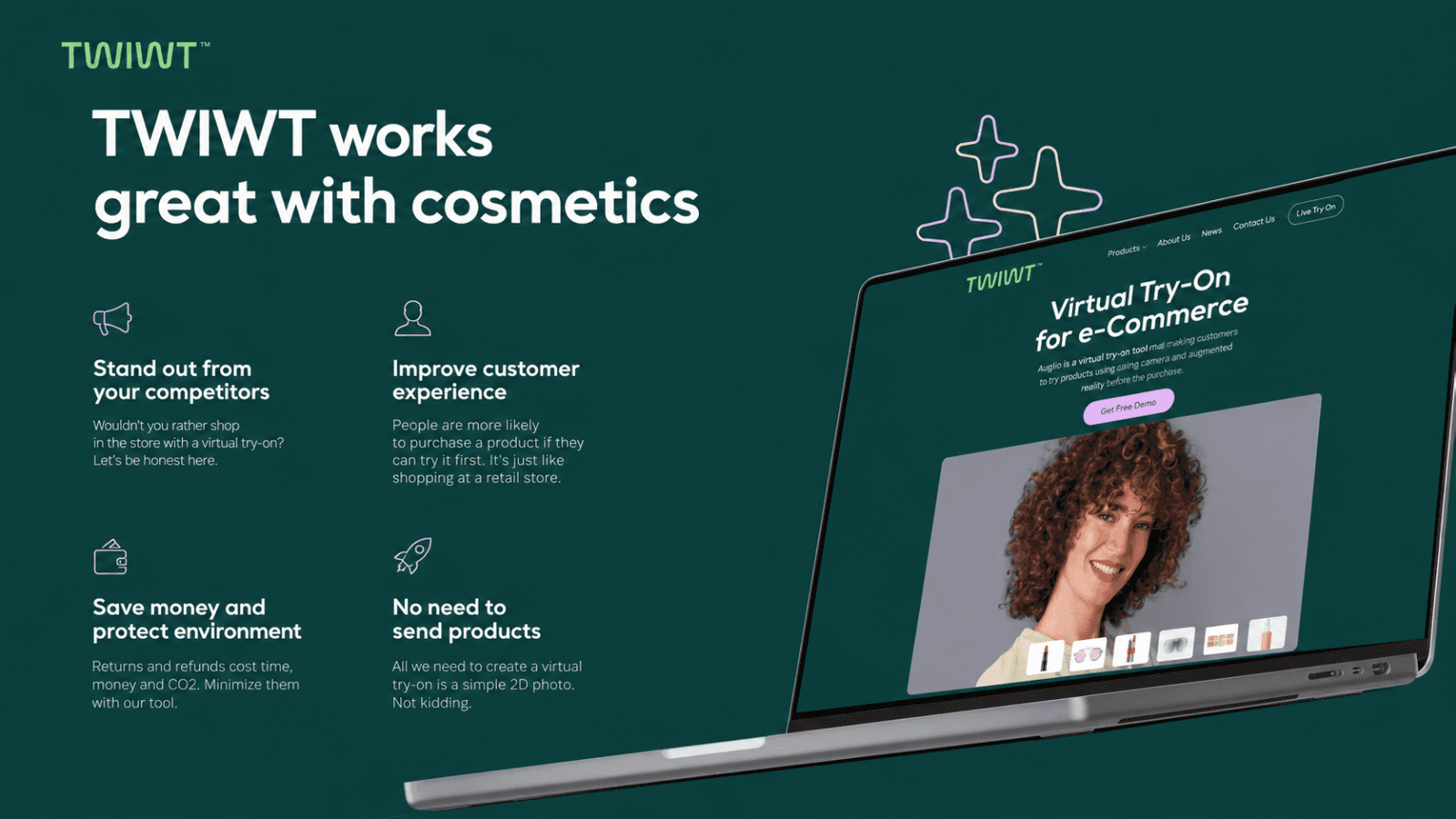 TWIWT is perfect for cosmetics
