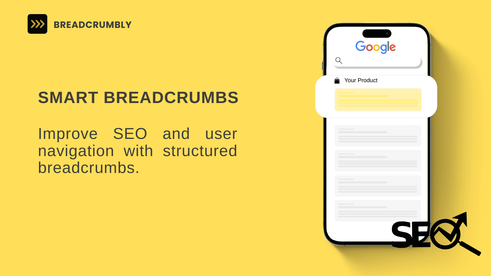 Smart breadcrumbs improving SEO and store navigatio