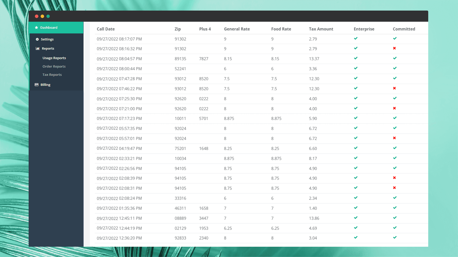 AccurateTax Usage Report