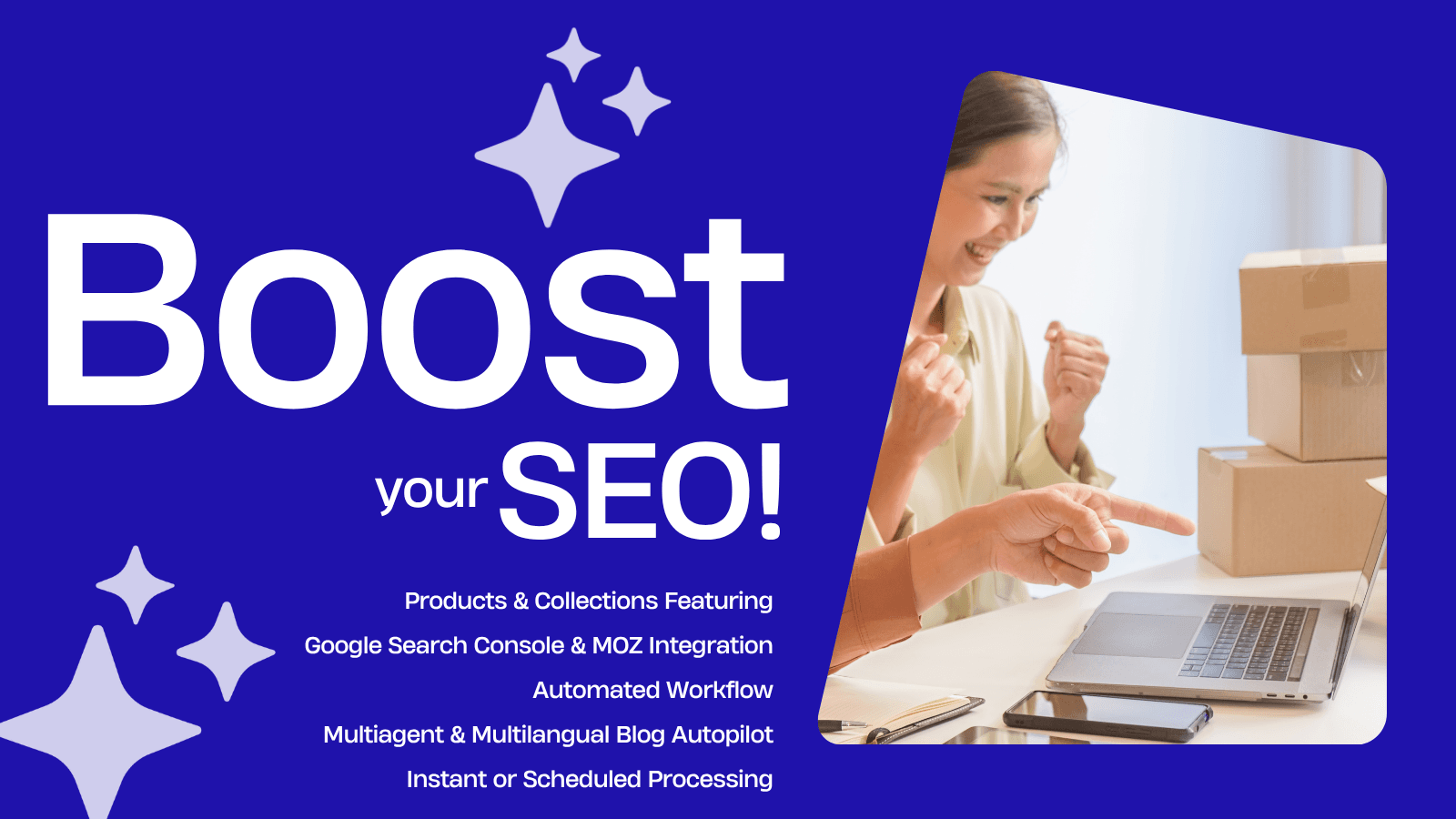 Backlinker automate your blog with SEO-optimized content