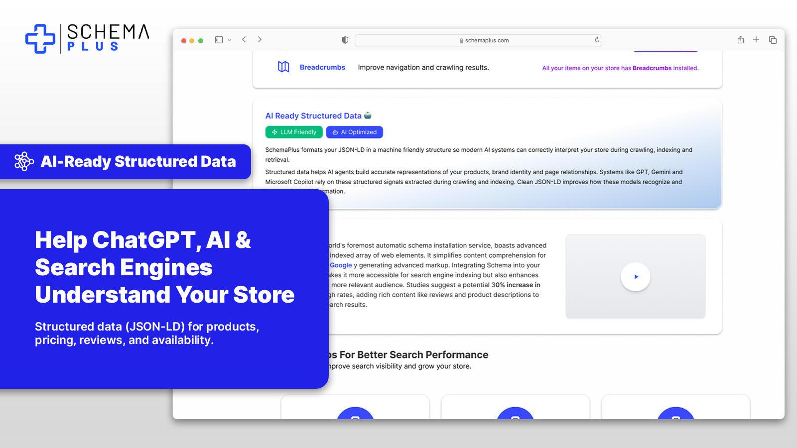 AI ready structured data for ChatGPT and search engines.