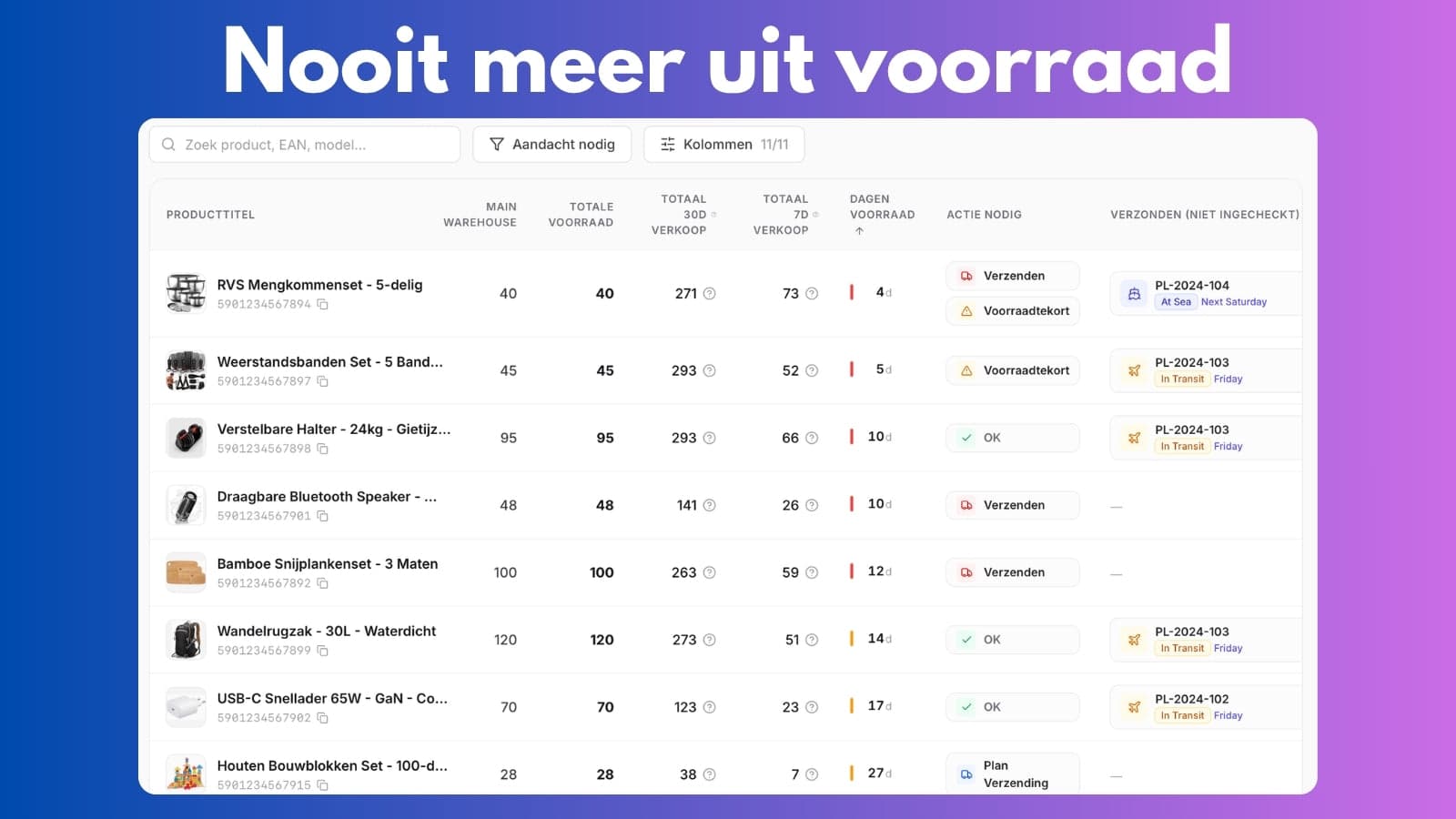 voorraadbeheer
