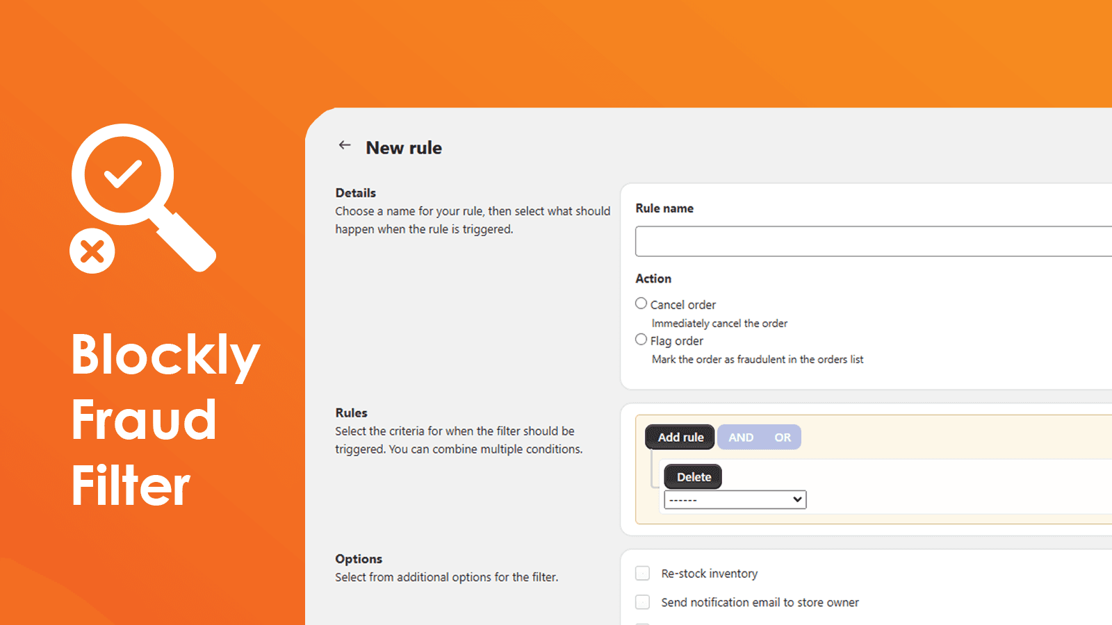 Blockly Fraud Filter feature image