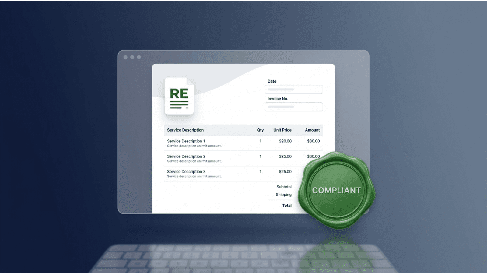 Automated order compliance status