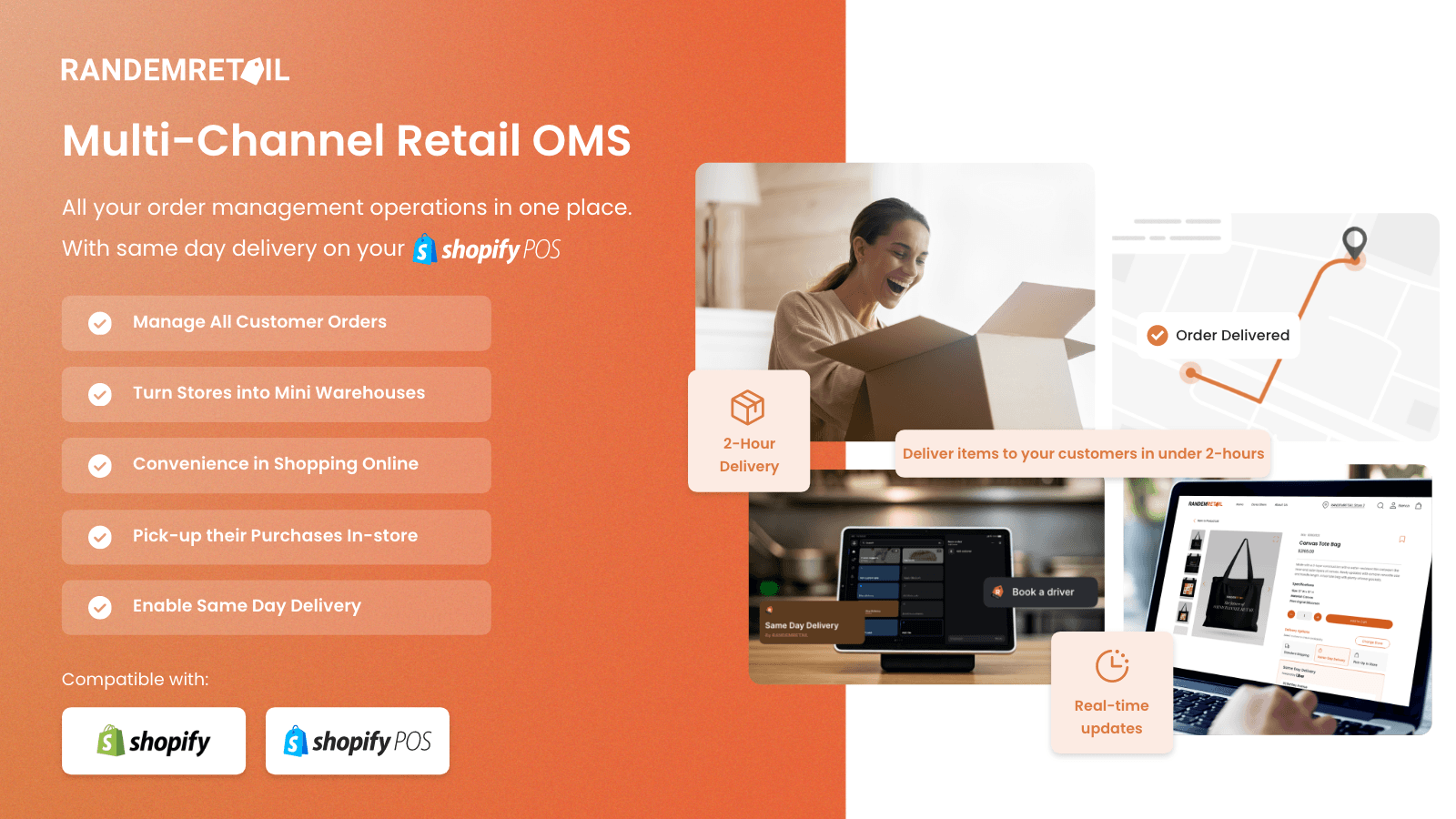A multi channel order management solution