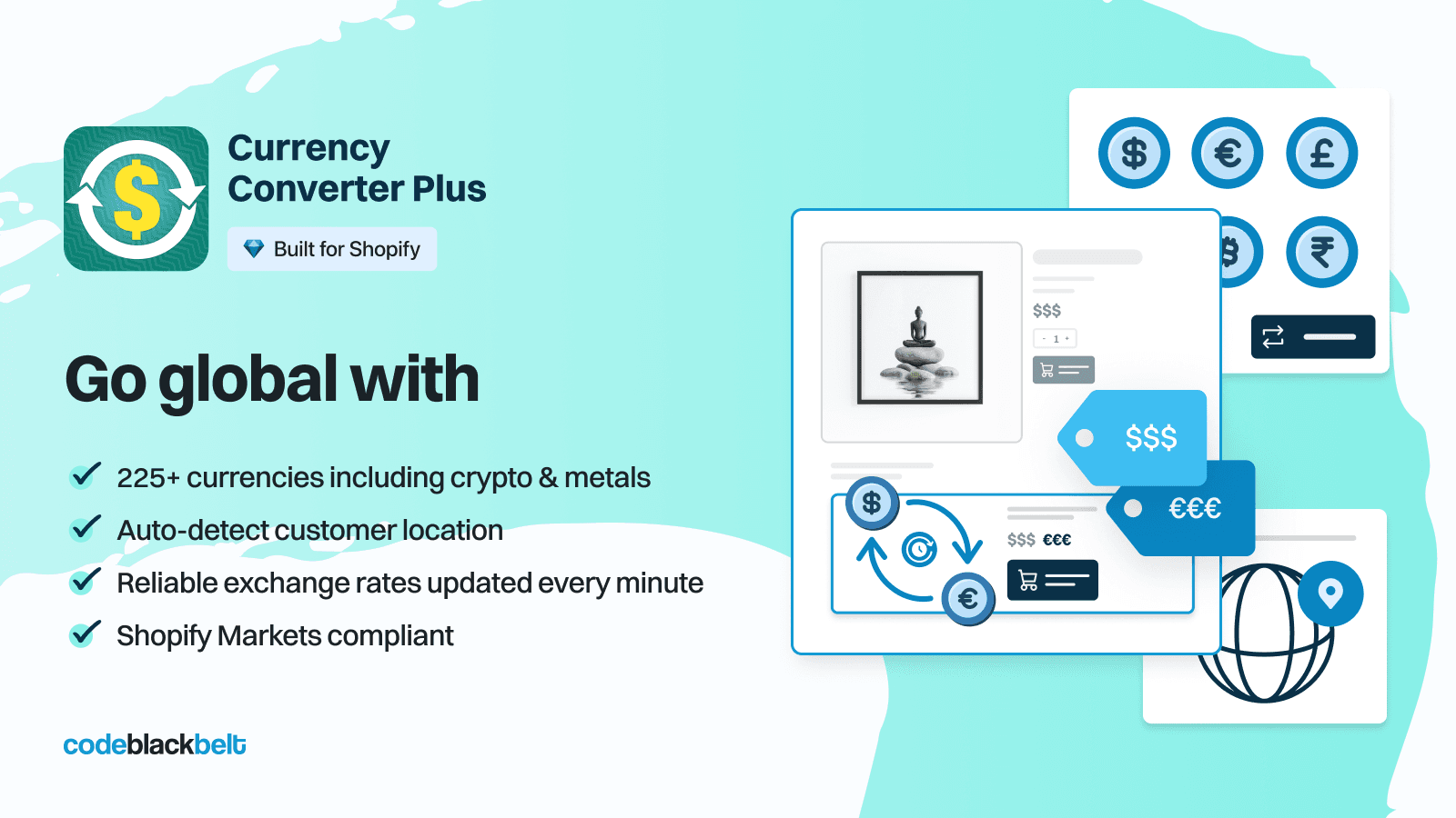 Go global with CBB Currency converter plus