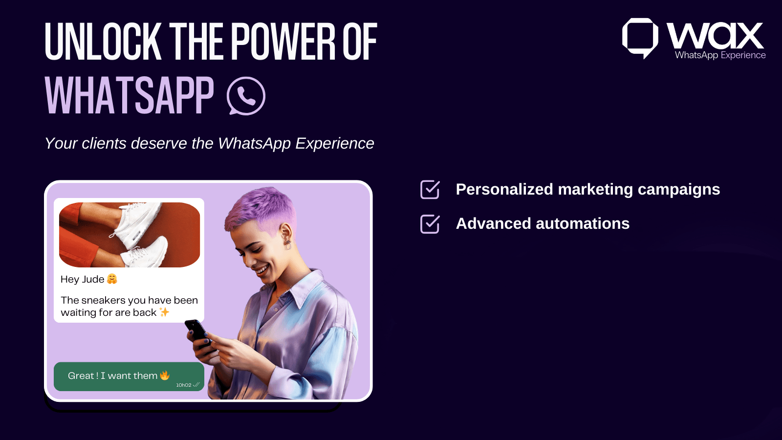 Grow your marketing on WhatsApp
