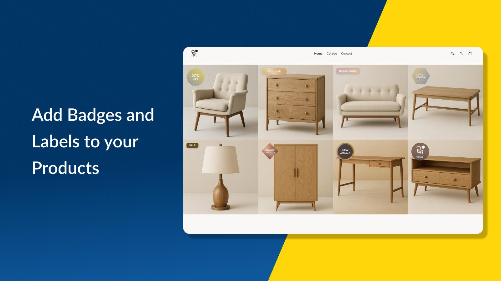 Add Badges to Shopify Products
