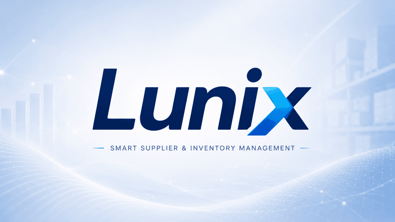 Lunix inventory and supplier management platform