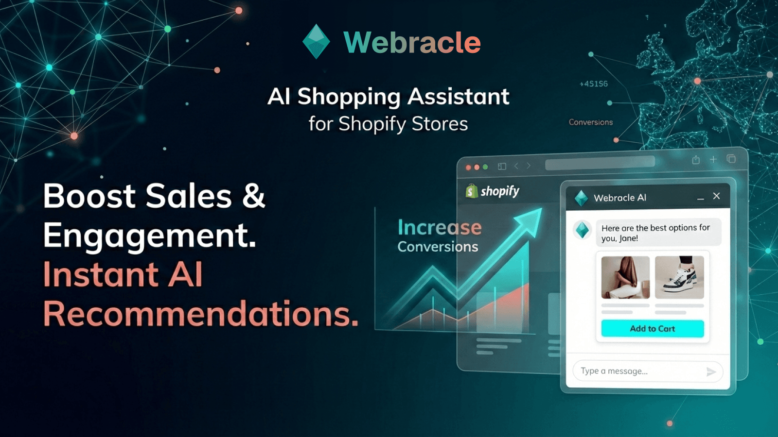 Webracle: AI Shopping Assistant for growth and conversions