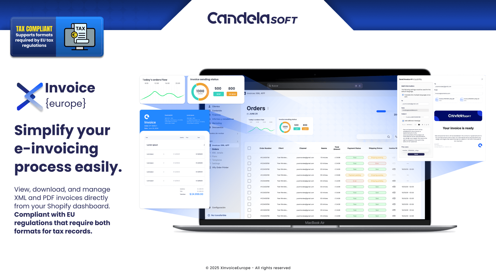 Simplify your e-invoicing